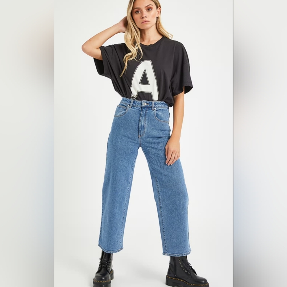 Abrand Jeans Street Aline Crop Jean